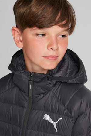 PackLITE Down Jacket Youth, Puma Black, extralarge-GBR