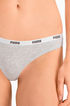 PUMA Women's String 3 Pack, white / grey / black, extralarge-GBR