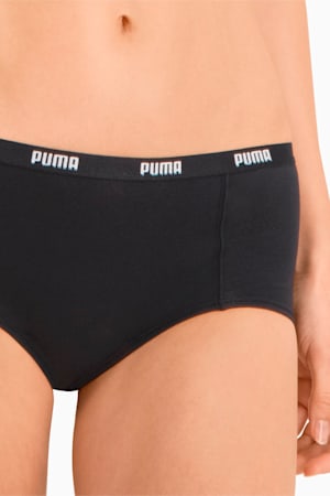 PUMA Mini Short Women's Underwear 3 Pack, black, extralarge-GBR