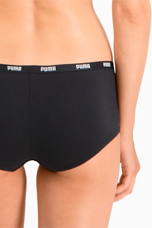 PUMA Mini Short Women's Underwear 3 Pack, black, extralarge-GBR