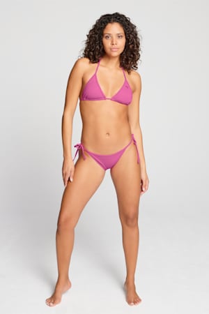 PUMA Swim Women's Triangle Bikini Top, fluo pink, extralarge-GBR