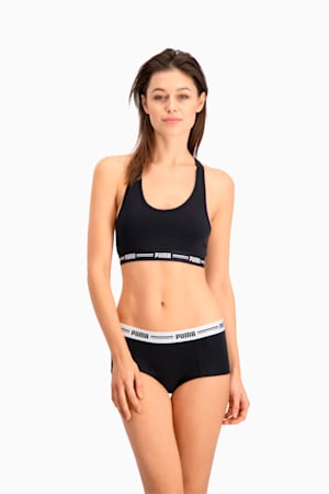 PUMA Women's Mini Short 2 Pack, black, extralarge-GBR