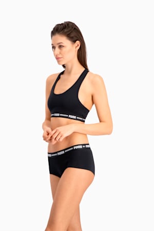 PUMA Women's Mini Short 2 Pack, black, extralarge-GBR