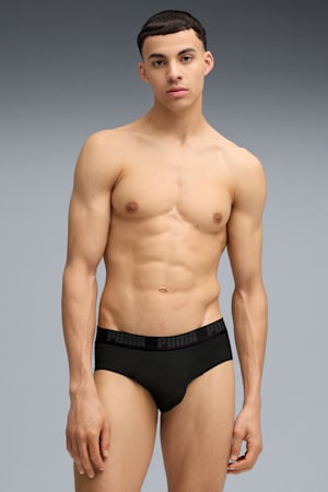 PUMA Men's Briefs 2 pack, black, extralarge-GBR