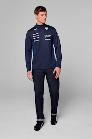 Williams Racing 2025 Replica 1/4 Zip Top Men, NAVY, extralarge-GBR