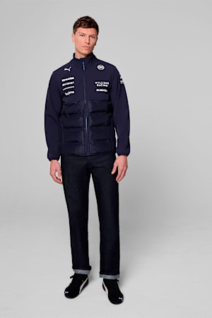 Williams Racing 2025 Replica Hybrid Jacket Unisex, Navy, extralarge-GBR