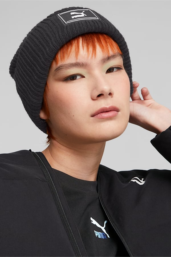 Cuff Trend Beanie Women, Puma Black-Dare to, extralarge-GBR