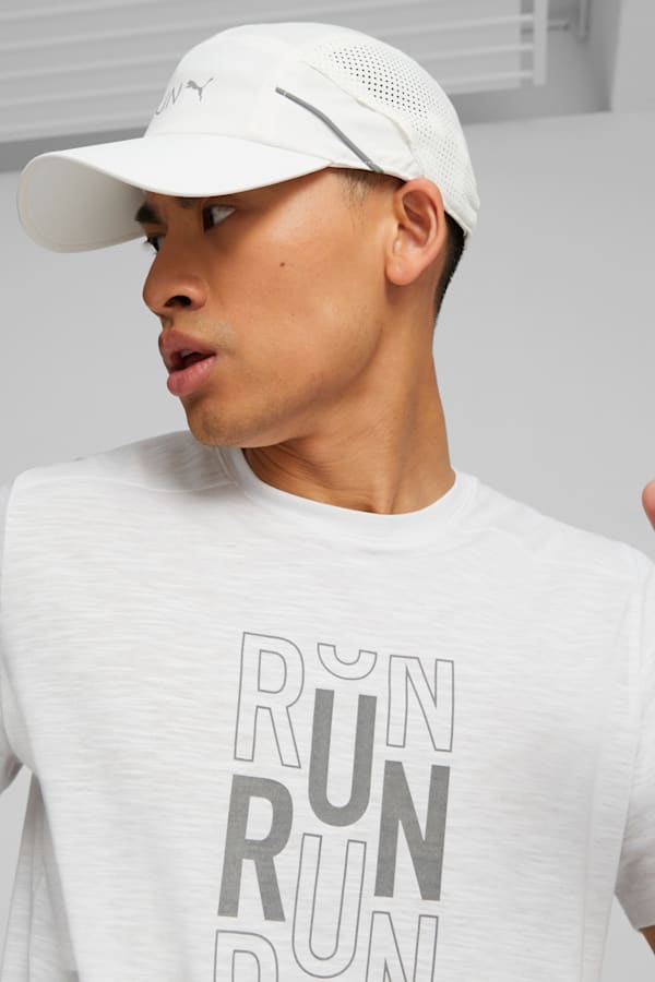 Lightweight Running Cap, Puma White, extralarge