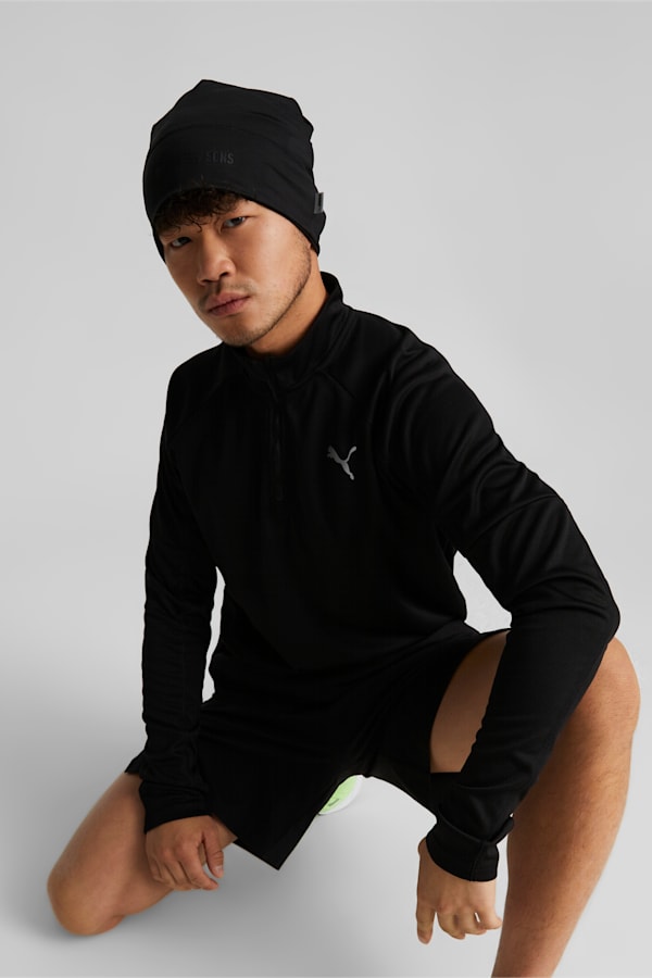 SEASONS Beanie, Puma Black, extralarge