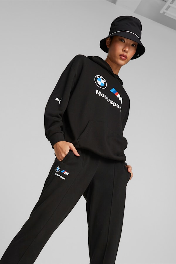 BMW M Motorsport Bucket Hat, PUMA Black, extralarge