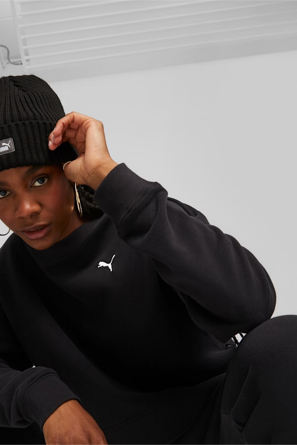 Classic Cuffed Beanie, PUMA Black, extralarge