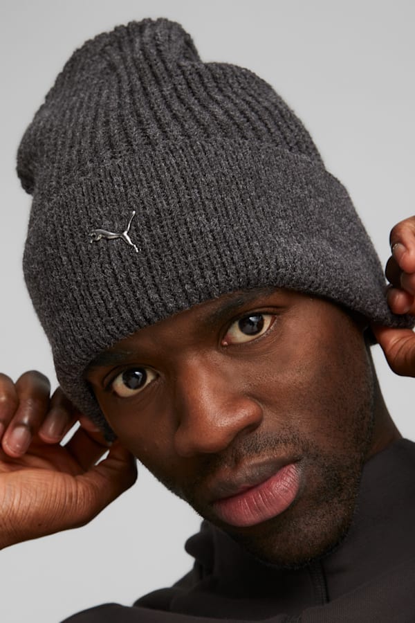 Metal Cat Beanie, PUMA Black, extralarge