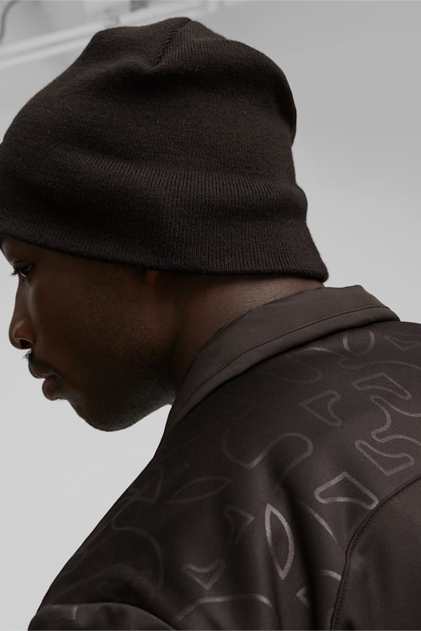 indWINTERIZED Tech Football Beanie, PUMA Black-PUMA White, extralarge