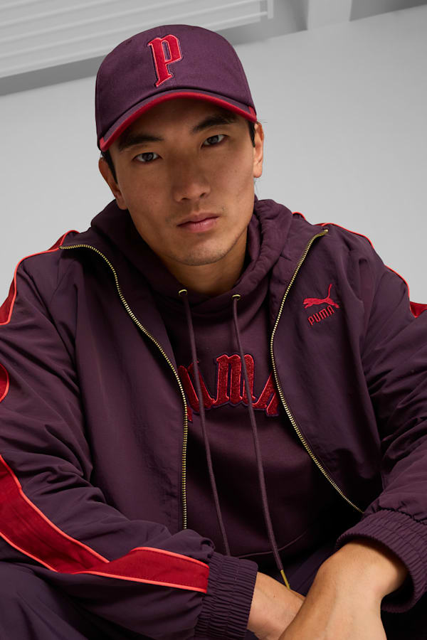 PLAY LOUD Retro Club Cap, Midnight Plum, extralarge