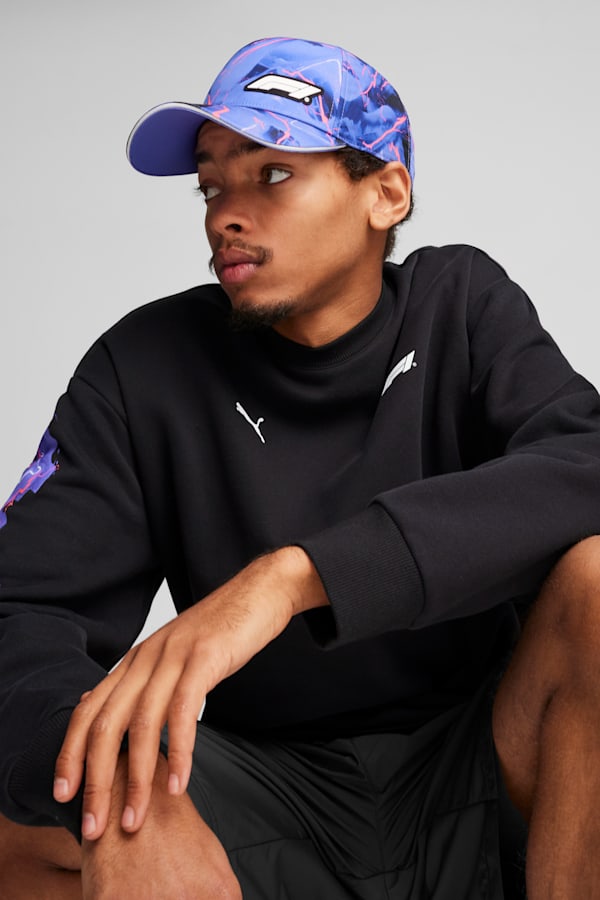 F1® Neon Energy Cap, PUMA Black-AOP, extralarge