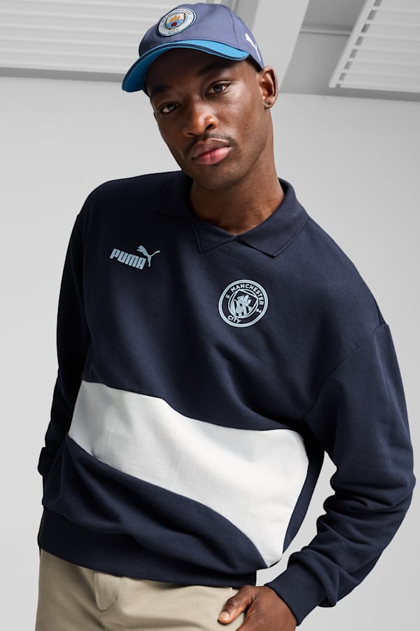 Manchester City Team Cap, Inky Blue-Magic Blue, extralarge