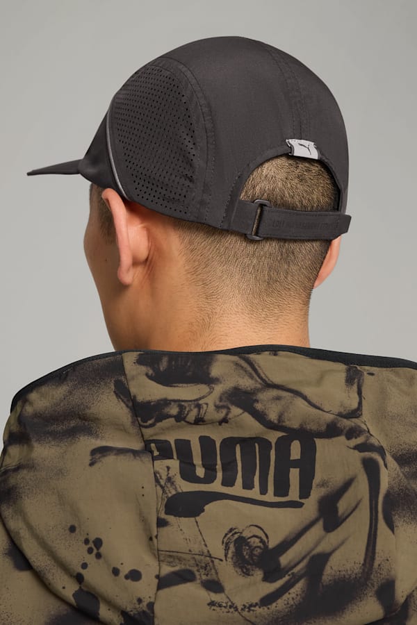 PUMA x LMC 5-Panel Cap, PUMA Black, extralarge