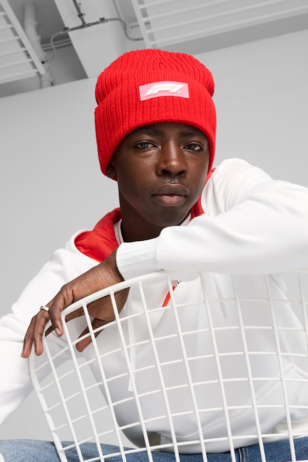 F1® Beanie, Pop Red, extralarge-GBR