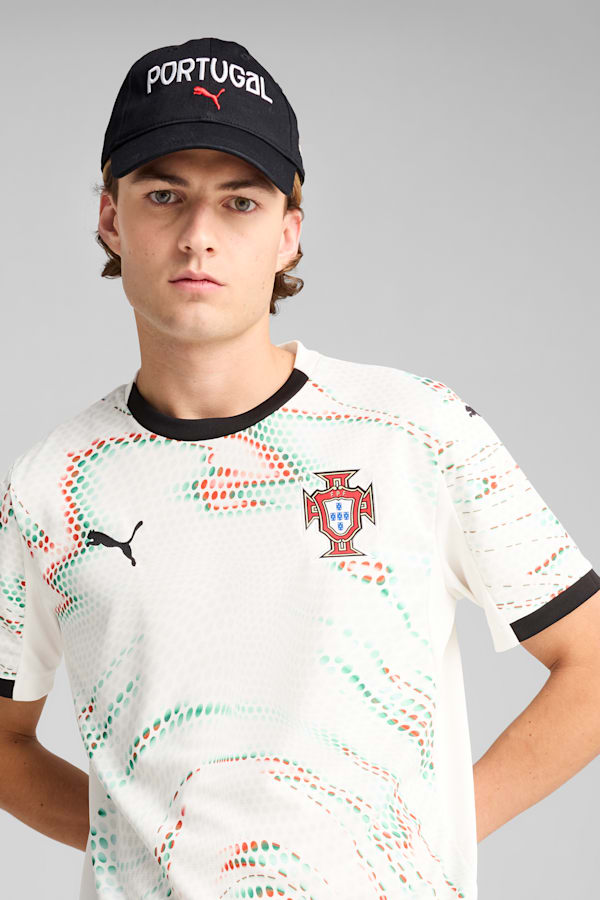Portugal Football Fan Cap, PUMA Black-PUMA White, extralarge