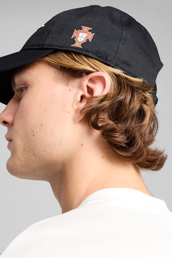 Portugal Football Fan Cap, PUMA Black-PUMA White, extralarge
