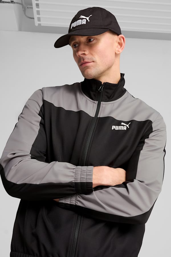 ESS No.1 Logo Baseball Cap, PUMA Black, extralarge