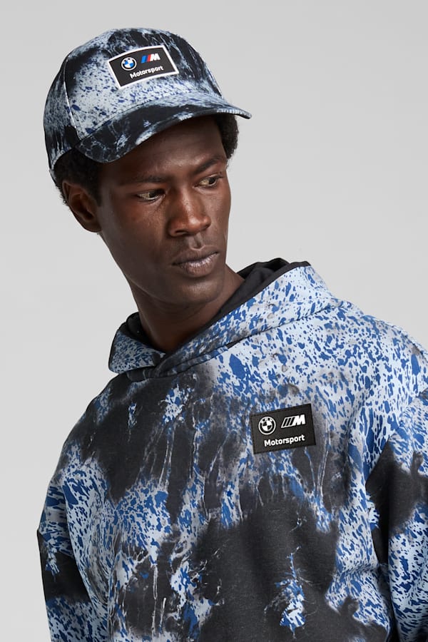 BMW M Motorsport Colour Baseball Cap, PUMA Black-AOP, extralarge