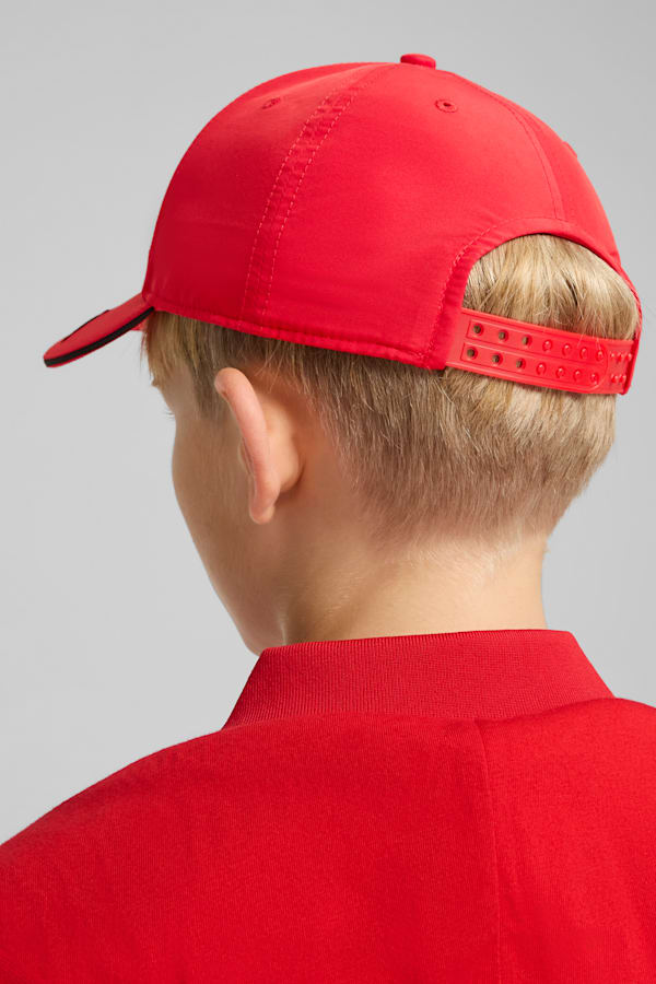 Ferrari Race Baseball Cap Youth, Rosso Corsa, extralarge