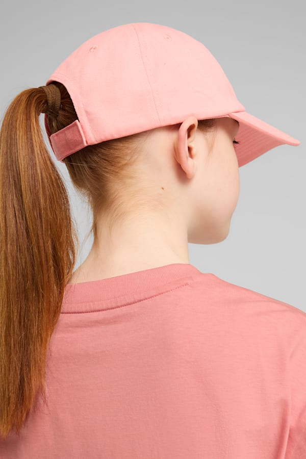 ESS No.1 Logo Baseball Cap Youth, Pink Fruit, extralarge