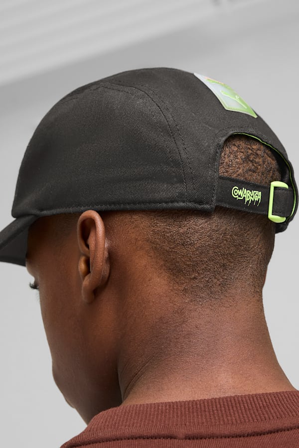 PUMA x TMNT Cap 5 Panel Cap Youth, PUMA Black, extralarge-GBR