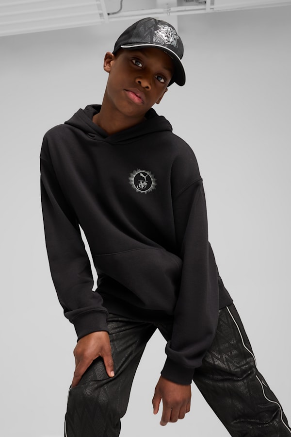 PUMA x HARRY POTTER Dad Cap Youth, PUMA Black, extralarge-GBR