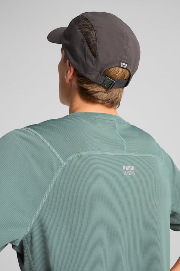SEASONS RUNNING 5 Panel Cap, PUMA Black, extralarge