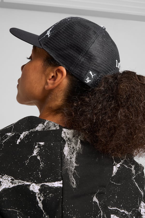 PUMA x LAMELO LAFRANCE Trucker Cap, PUMA Black, extralarge