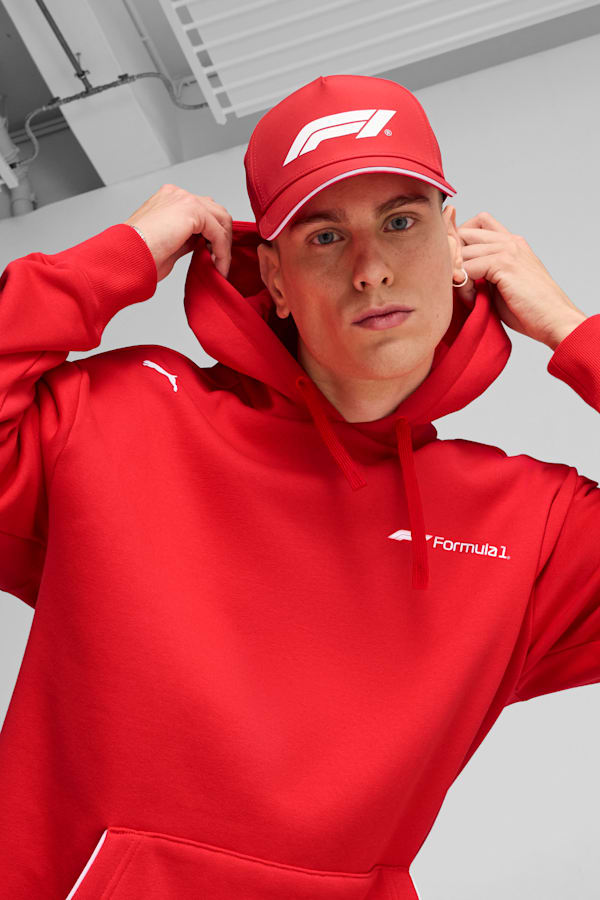 F1® Baseball Cap, Pop Red, extralarge