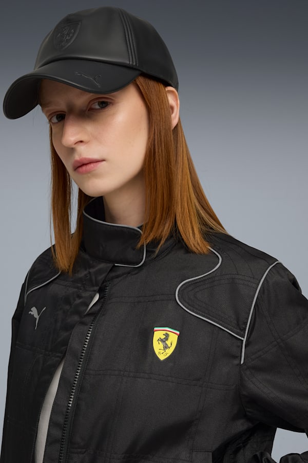 Scuderia Ferrari Premium Baseball Cap, PUMA Black, extralarge-GBR