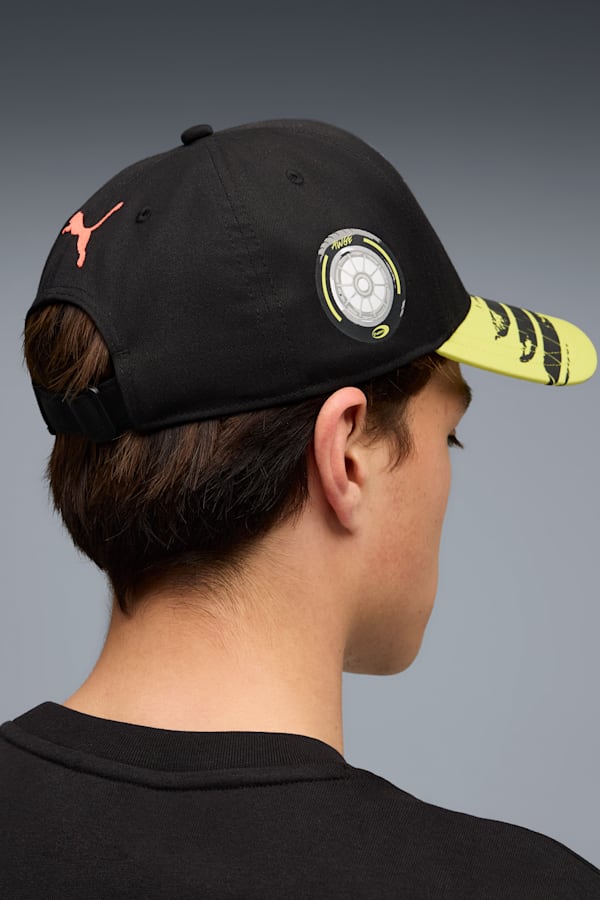 A$AP ROCKY x PUMA AWGE Cap, PUMA Black-Lime Sheen, extralarge-GBR