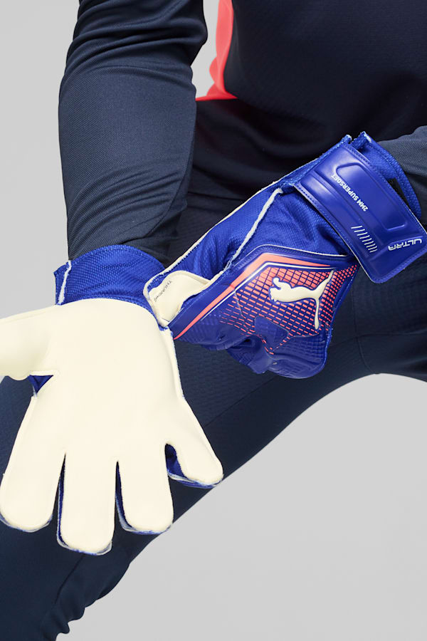 ULTRA PLAY RC Goalkeeper Gloves, Lapis Lazuli-Sunset Glow, extralarge