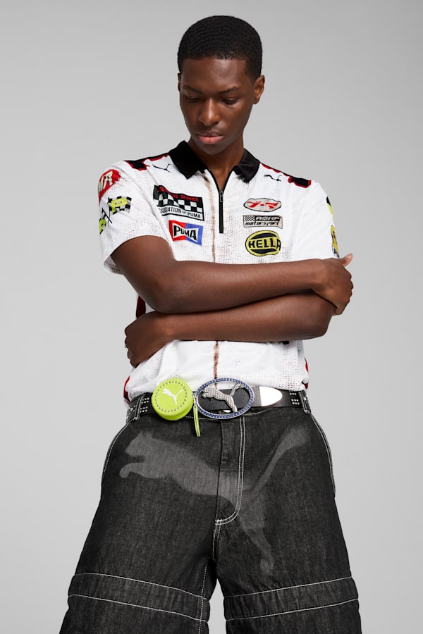 A$AP ROCKY x PUMA Leather Belt, PUMA Black, extralarge