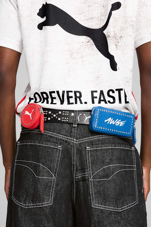 A$AP ROCKY x PUMA Leather Belt, PUMA Black, extralarge