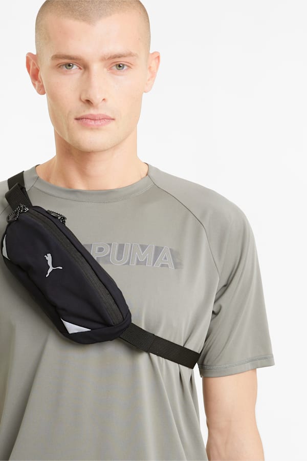 Performance Running Classic Waist Bag, Puma Black, extralarge