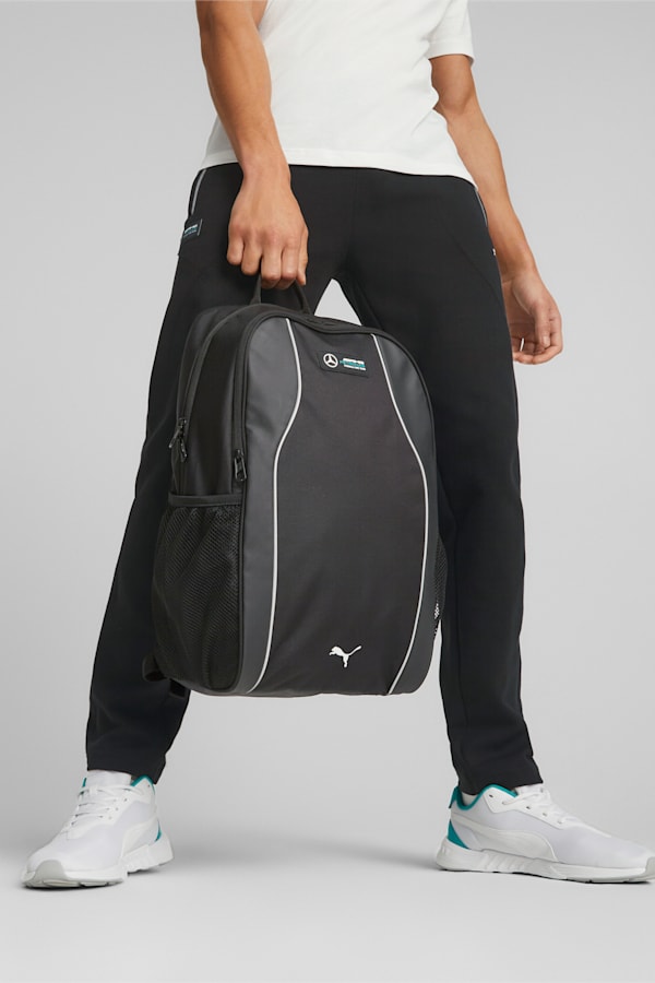 Mercedes-AMG Petronas Motorsport Backpack, PUMA Black, extralarge