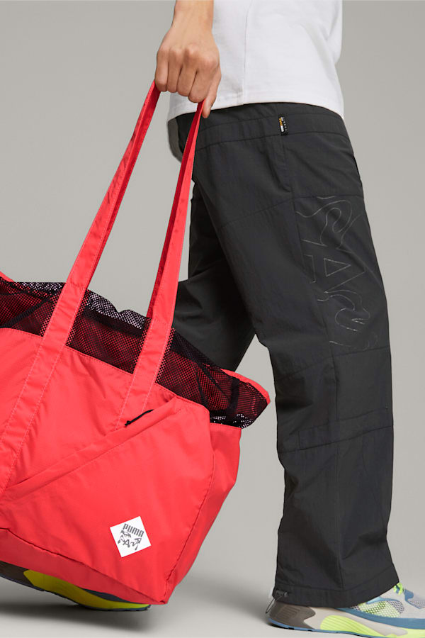 PUMA x PERKS AND MINI Shopper Bag, Hibiscus, extralarge