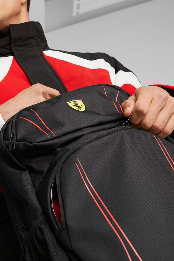 Scuderia Ferrari SPTWR Race Backpack, PUMA Black, extralarge