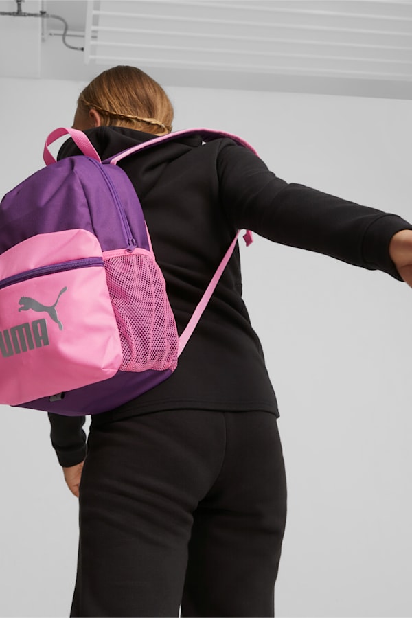 PUMA Phase Small Backpack, Strawberry Burst-Purple Pop, extralarge