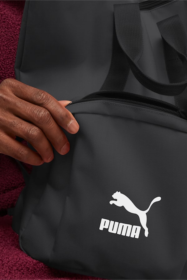 Tote Backpack, PUMA Black-PUMA White, extralarge