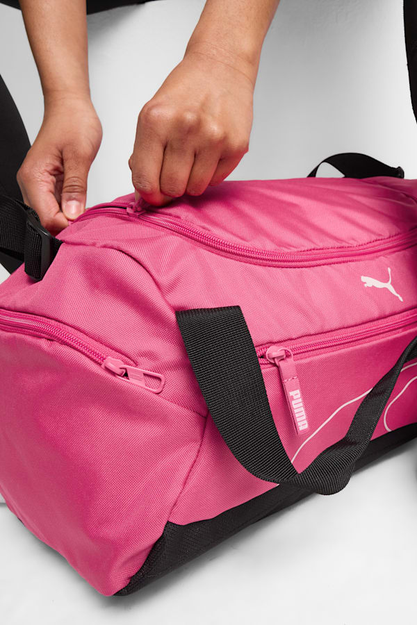 Fundamentals Small Sports Bag, PUMA Pink, extralarge