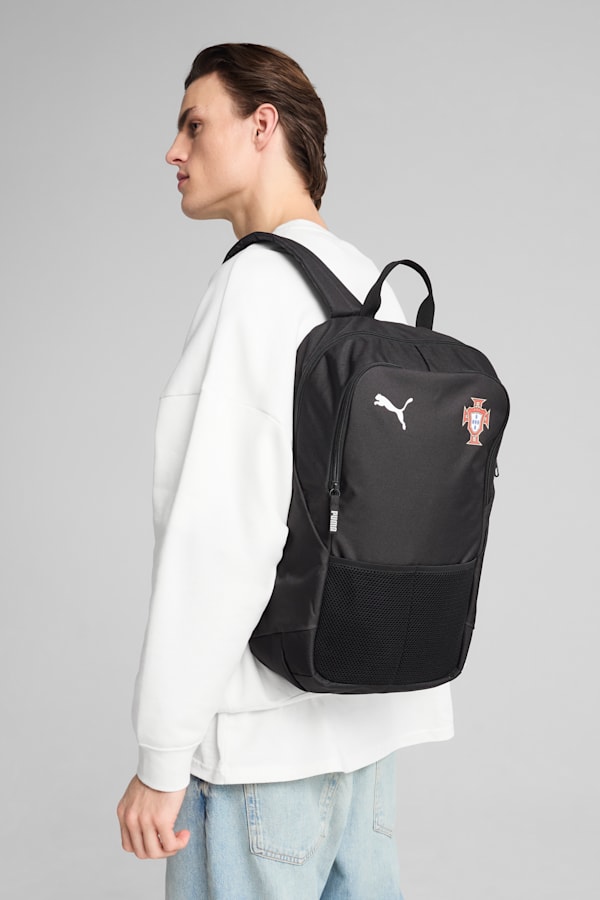 Portugal Fan Backpack, PUMA Black-PUMA White, extralarge-GBR