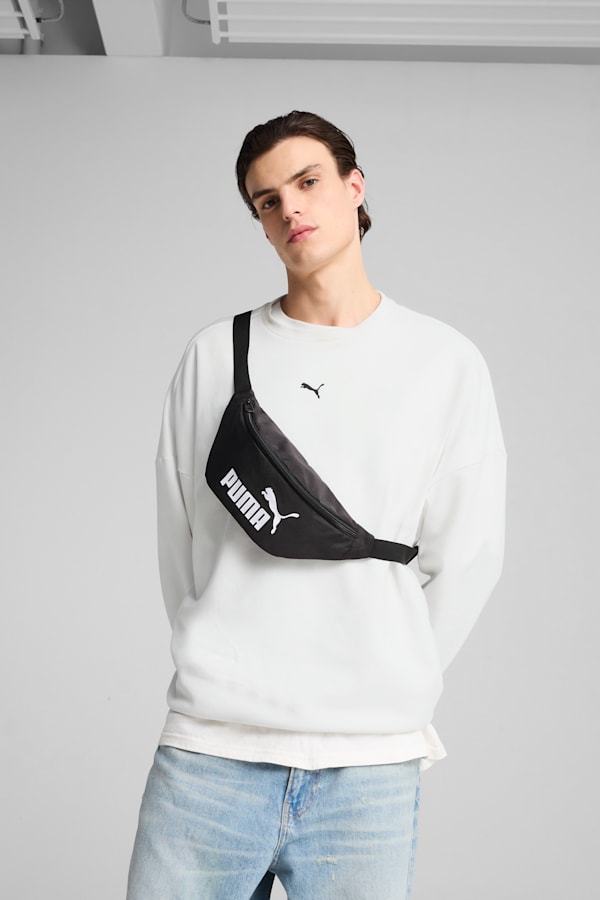 PUMA Phase 2L Waist Bag, PUMA Black, extralarge