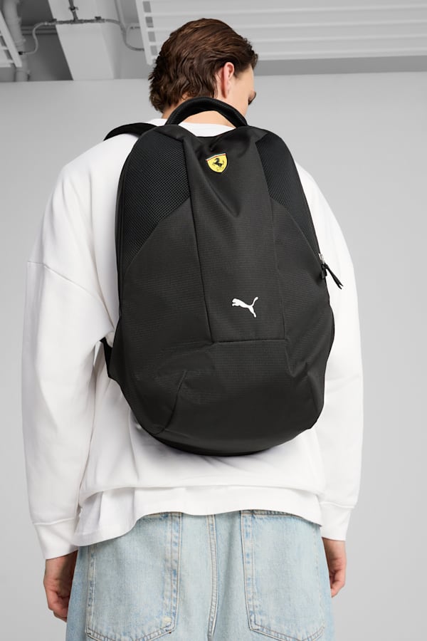 Scuderia Ferrari HP Race Large Backpack, PUMA Black, extralarge
