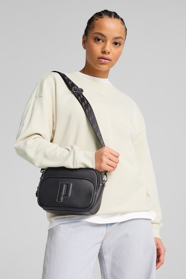 PUMA Sense 1.5L Crossbody Bag, PUMA Black, extralarge