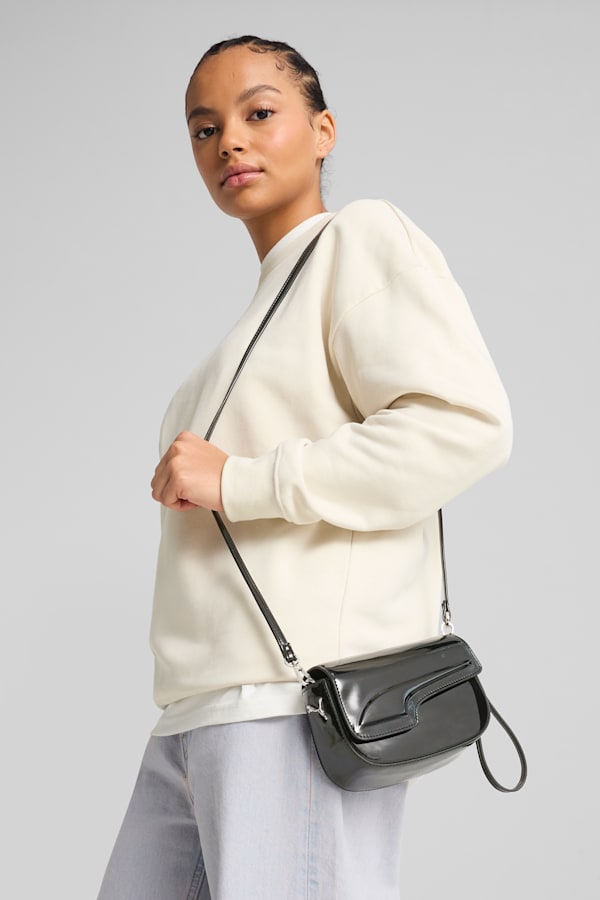 PUMA Formstrip 1L Mini Hobo Bag Women, PUMA Black, extralarge